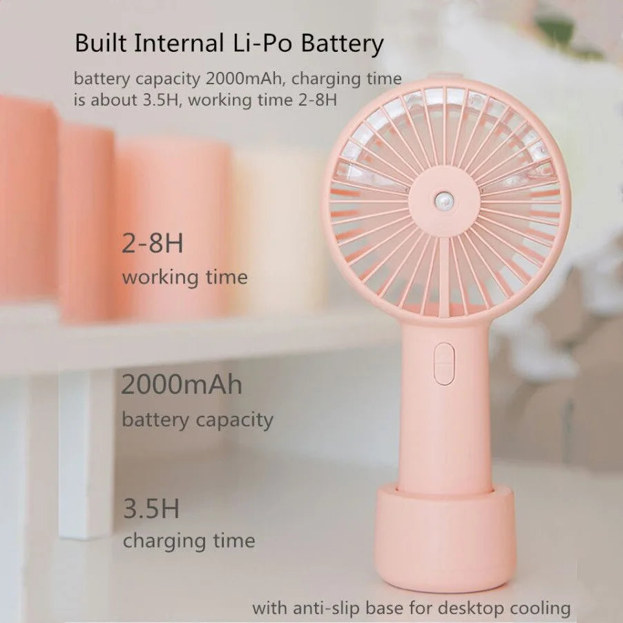 fan Battery-operated mist fan Portable water spray fan Handheld misting fan Rechargeable spray fan Travel-friendly mist fan Compact water misting device Battery-powered cooling fan Outdoor misting fan Mini portable spray fan Personal water spray fan Handheld misting cooling fan Portable misting solution Battery-operated water fan Compact misting fan On-the-go water spray fan