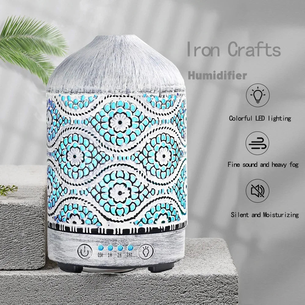 Light Humidifier Air diffuser\ Air humidifier Aroma diffuser Ultrasonic mist maker Essential oil humidifier Room fragrance dispenser Home air moisture device Cool mist humidifier Aromatherapy diffuser Desktop humidifier Scented mist generator Quiet humidification unit Fragrance and humidity combo
