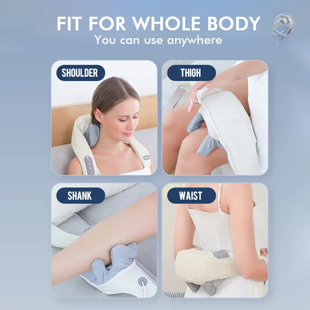 Humidifier  Air diffuser  Electric shoulder kneading massage  Shoulder massage with electric kneading  Vibrating shoulder kneading massager  Portable electric shoulder massager  Compact shoulder kneading device  Electric massage for shoulder muscles  Shoulder relaxation with electric kneading  Vibrating shoulder care tool  Electric shoulder stress reliever  Shoulder-friendly vibrating kneading massager  Electric massager for shoulder comfort