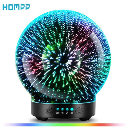 lamp  Humidifier  Air diffuser  3D glass aromatherapy diffuser  Aromatherapy essential oil diffuser  Glass ultrasonic diffuser  LED light aroma diffuser  3D design essential oil diffuser  Glass vaporizer for aromatherapy  Aroma mist diffuser  Contemporary 3D diffuser  Elegant glass aromatherapy device  3D glass ultrasonic humidifier