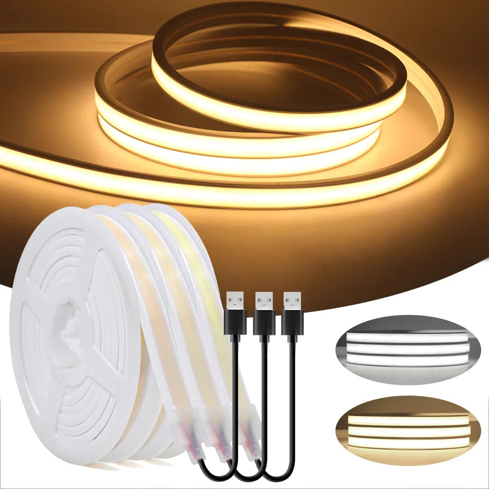 torch lamp 5V Neon Light USB COB Light Waterproof Neon Neon Light Strip USB LED Neon COB Technology Neon Sign USB Powered Light Waterproof LED Strip 5V COB Neon USB Neon Sign Neon Light Decoration Waterproof Light String USB COB Strip Neon Accent Lighting 5V LED Neon USB Decorative Light COB Neon Flex