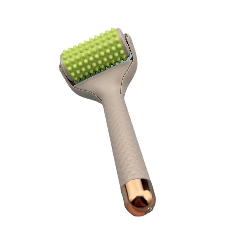 body massager  Ice roller  Facial ice roller  Skin cooling roller  Ice therapy roller  Cooling massage roller  Portable ice roller  Face and body ice massager  Skin rejuvenation ice roller  Beauty tool ice roller  Cold therapy roller  Ice facial massager  Refreshing skin roller  Ice roller for face and body