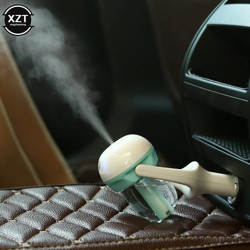 Enhance your car environment with the Mini Car Air Humidifier, adding moisture for a comfortable and refreshing driving experience.