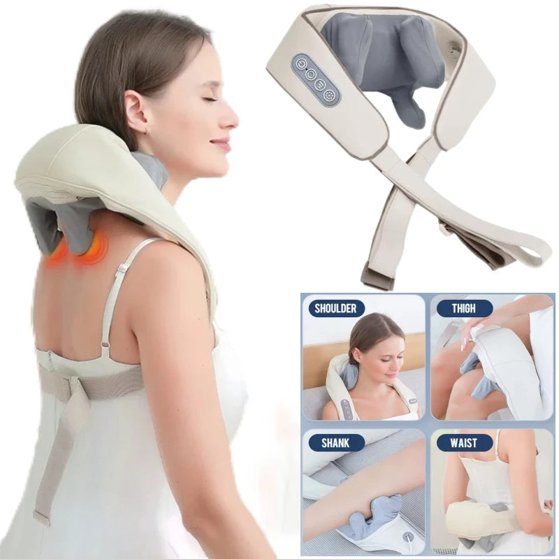 Humidifier  Air diffuser  Electric shoulder kneading massage  Shoulder massage with electric kneading  Vibrating shoulder kneading massager  Portable electric shoulder massager  Compact shoulder kneading device  Electric massage for shoulder muscles  Shoulder relaxation with electric kneading  Vibrating shoulder care tool  Electric shoulder stress reliever  Shoulder-friendly vibrating kneading massager  Electric massager for shoulder comfort