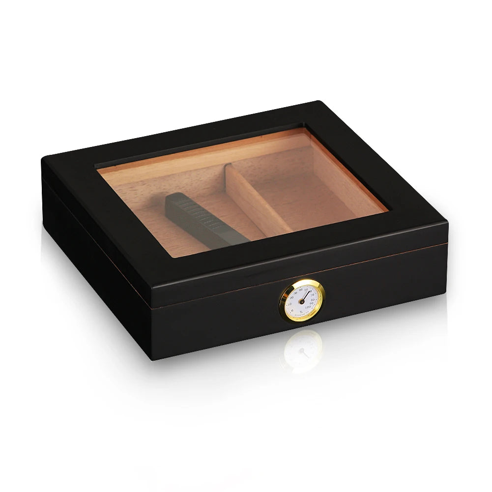 Humidifier  Air diffuser  Cigar cedar wood travel humidor  Portable charuto storage box  Travel-friendly humidor for cigars  Compact cedar wood cigar case  Wooden travel cigar container  Humidity-controlled travel humidor  Cedar-lined cigar travel box  Small size cigar humidor  Cigar protection on the go  Travel cigar accessory  Secure travel cigar storage  Lightweight cedar wood humidor  Humidified travel cigar case