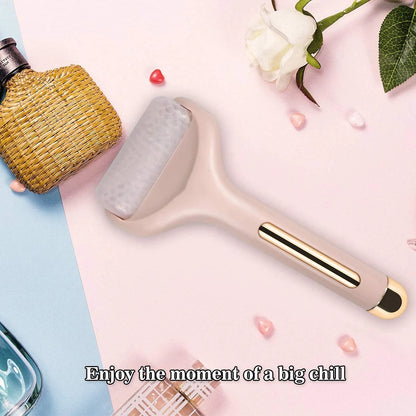 body massager  Ice roller  Facial ice roller  Skin cooling roller  Ice therapy roller  Cooling massage roller  Portable ice roller  Face and body ice massager  Skin rejuvenation ice roller  Beauty tool ice roller  Cold therapy roller  Ice facial massager  Refreshing skin roller  Ice roller for face and body
